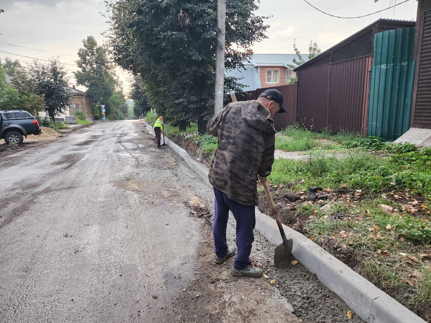 Ремонт дороги