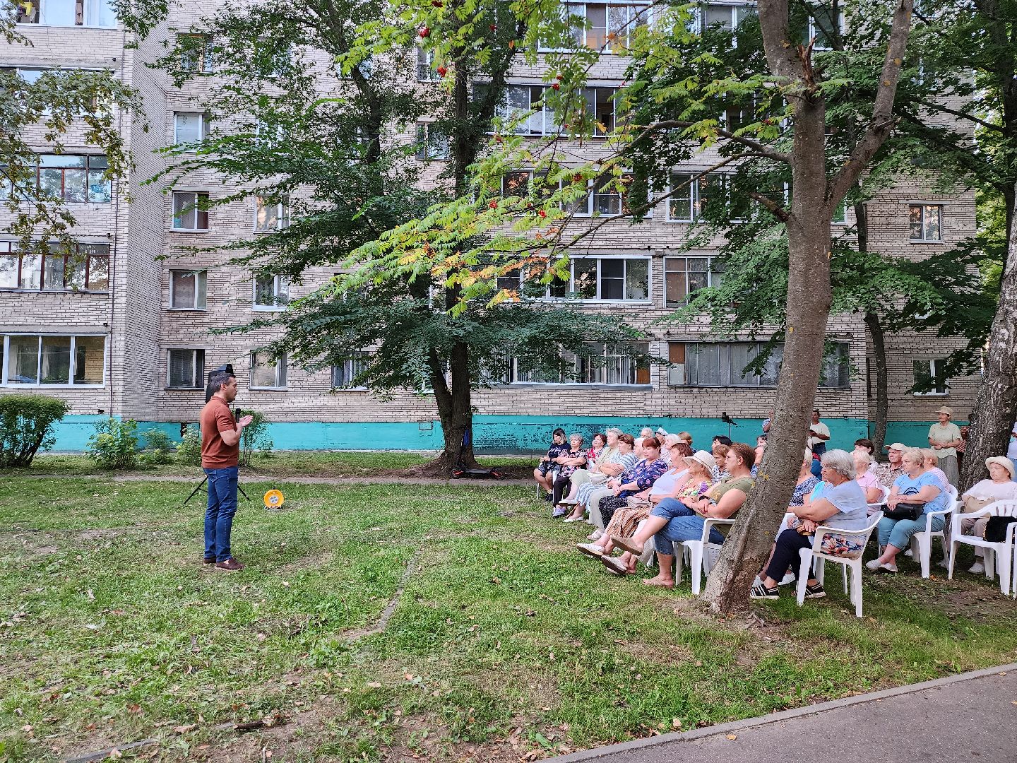встречи с жителями