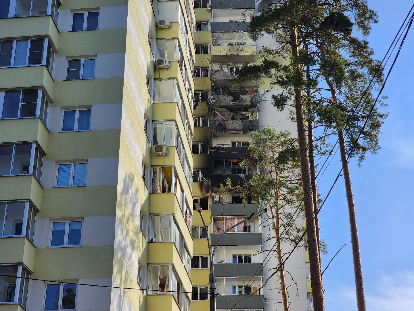 Атака беспилотников