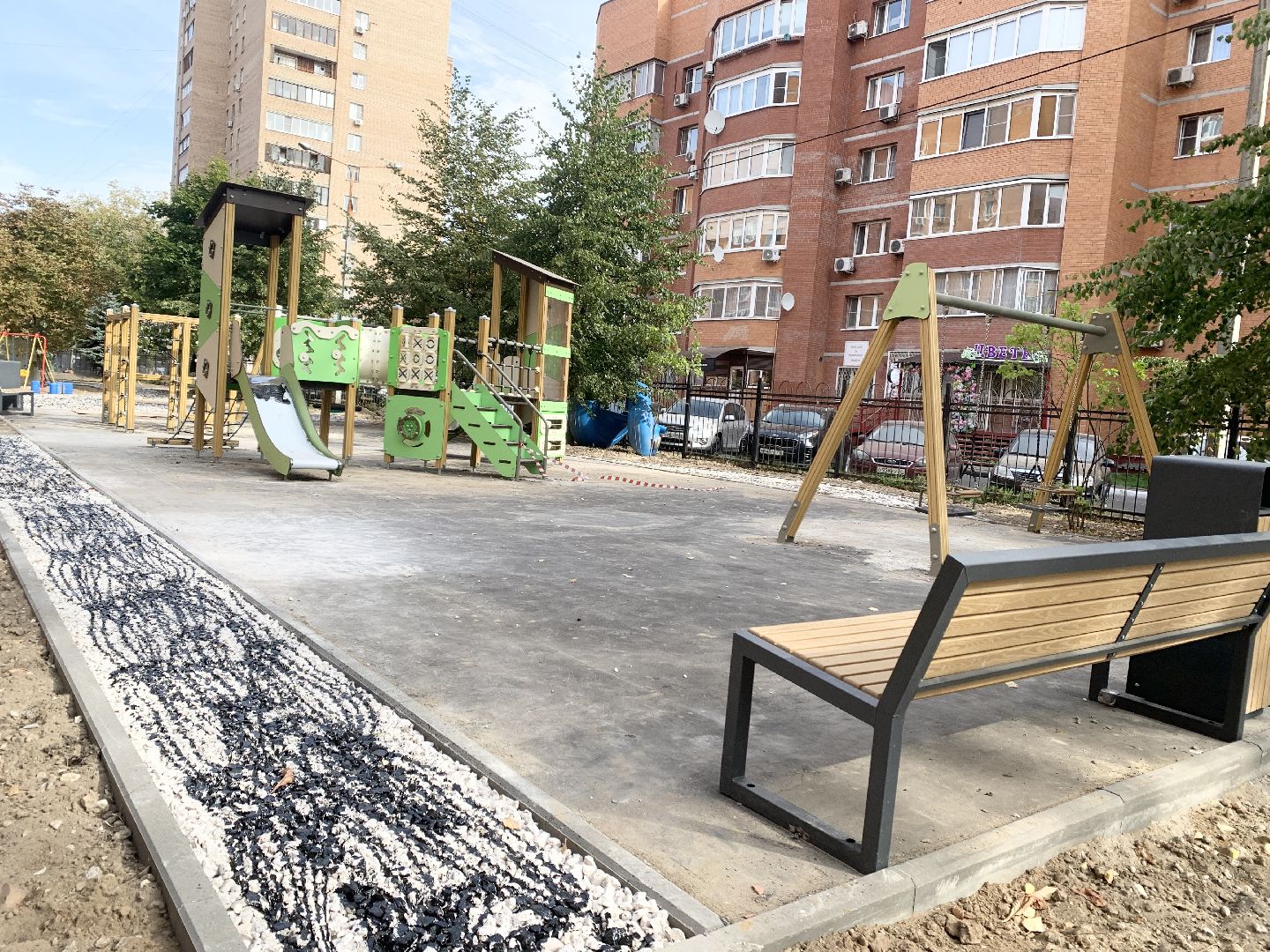 Благоустройство дворов в Подмосковье