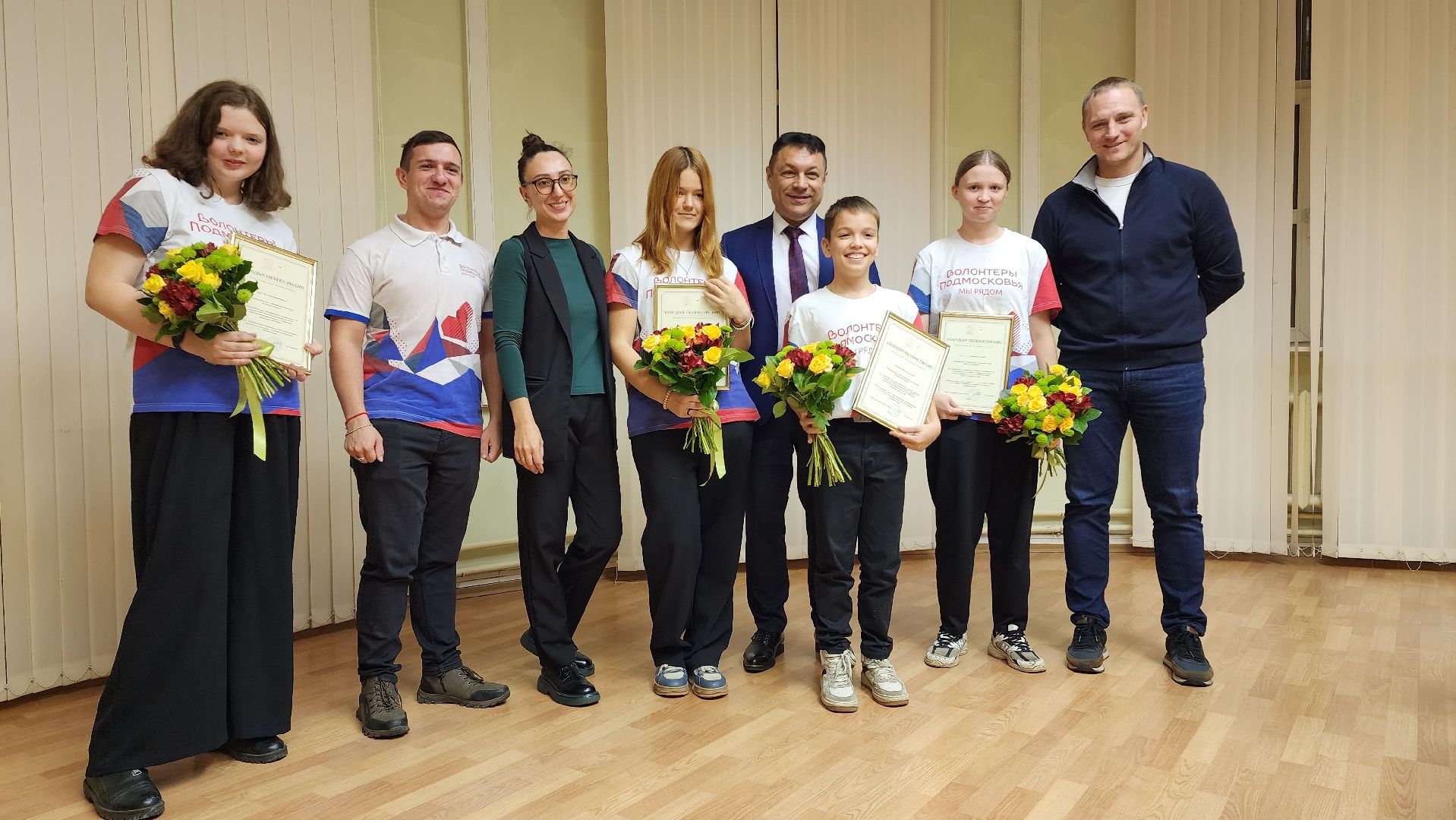 волонтеры подмосковья