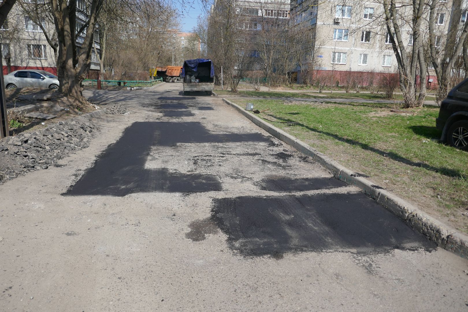ямочный ремон