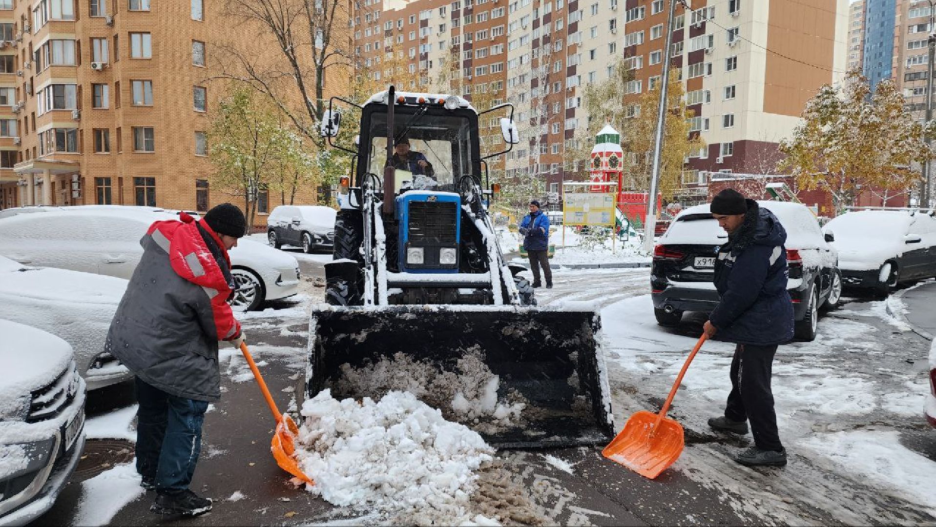 Уборка снега