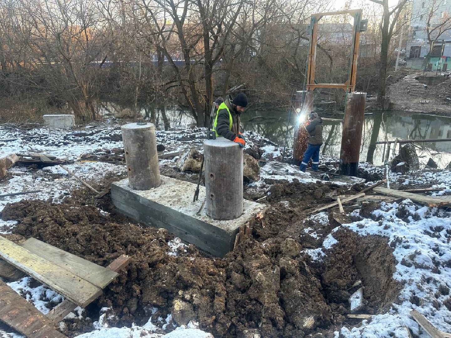 Ремонт моста