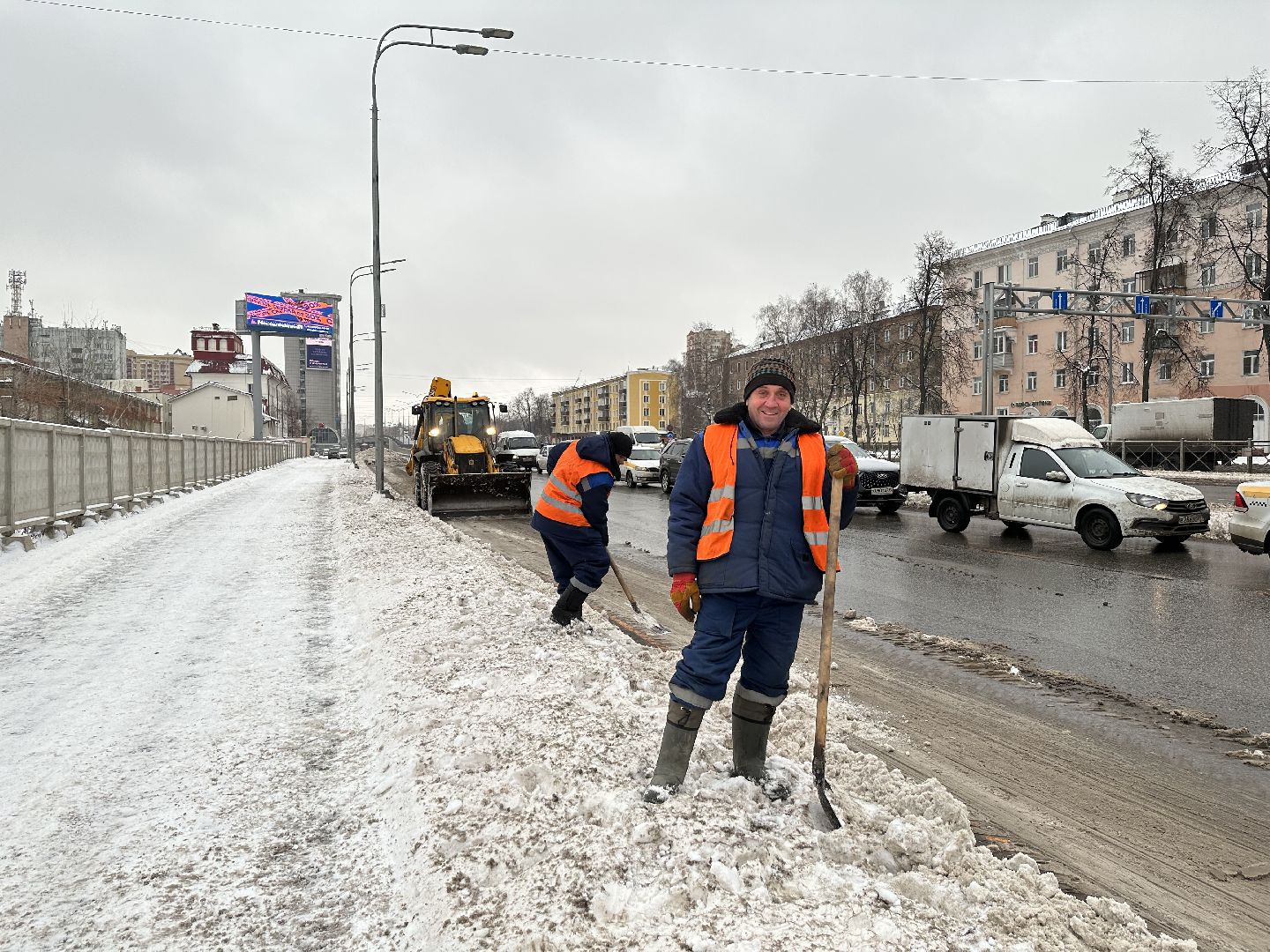 Уборка снега