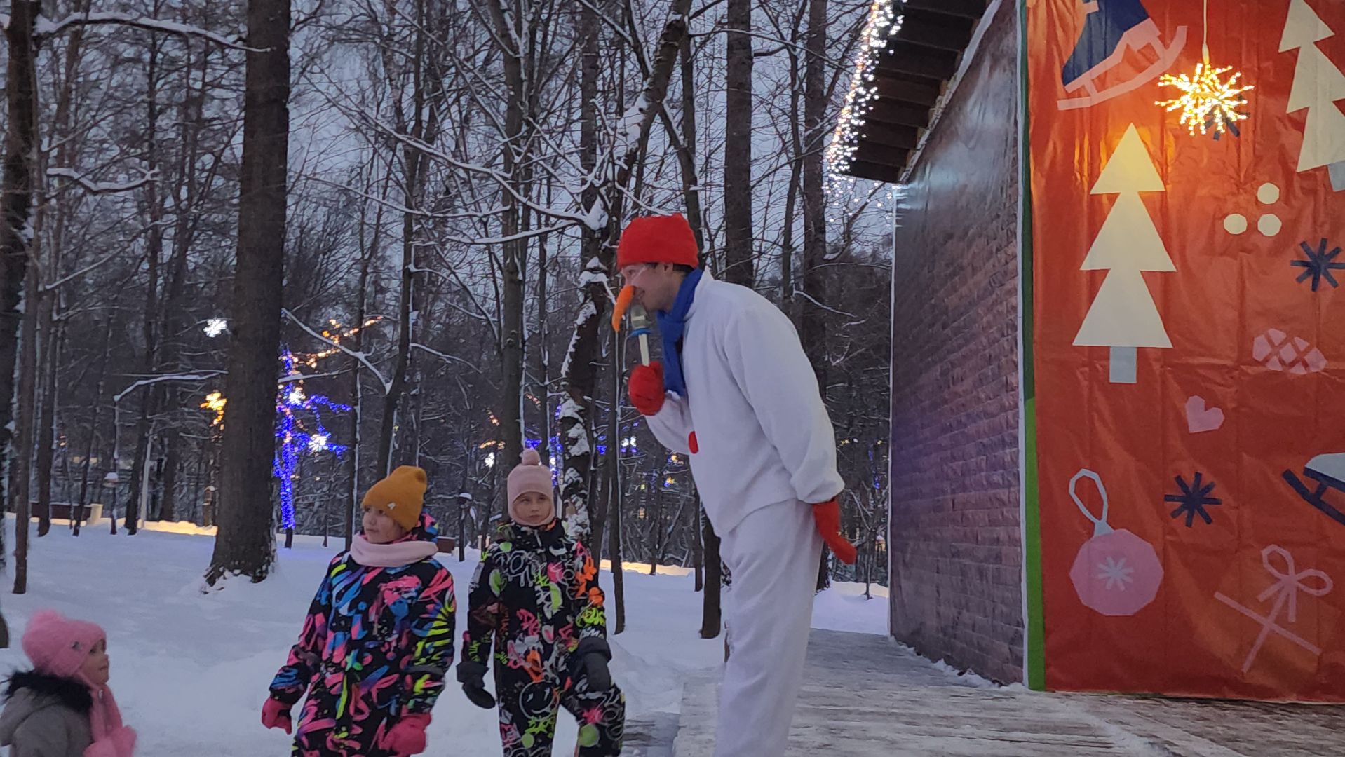зима в Подмосковье