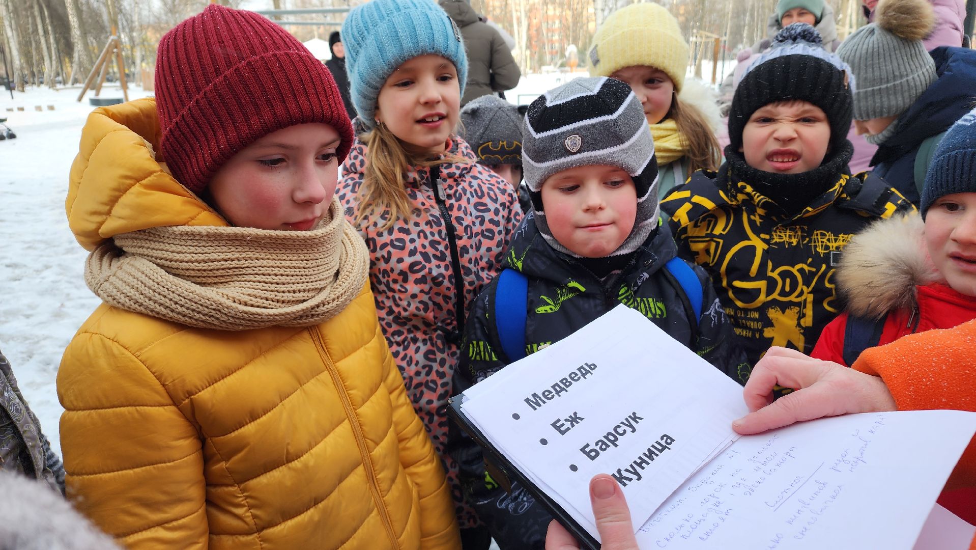 зима в Подмосковье
