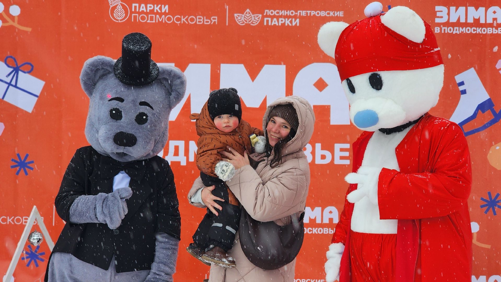 зима в Подмосковье