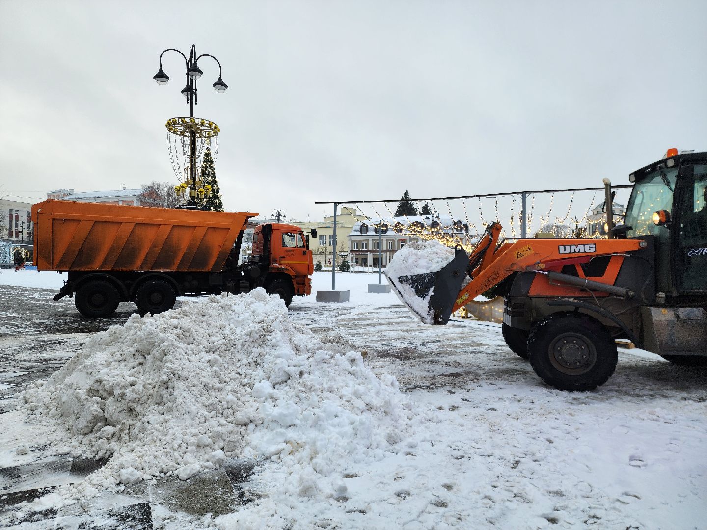 Снег