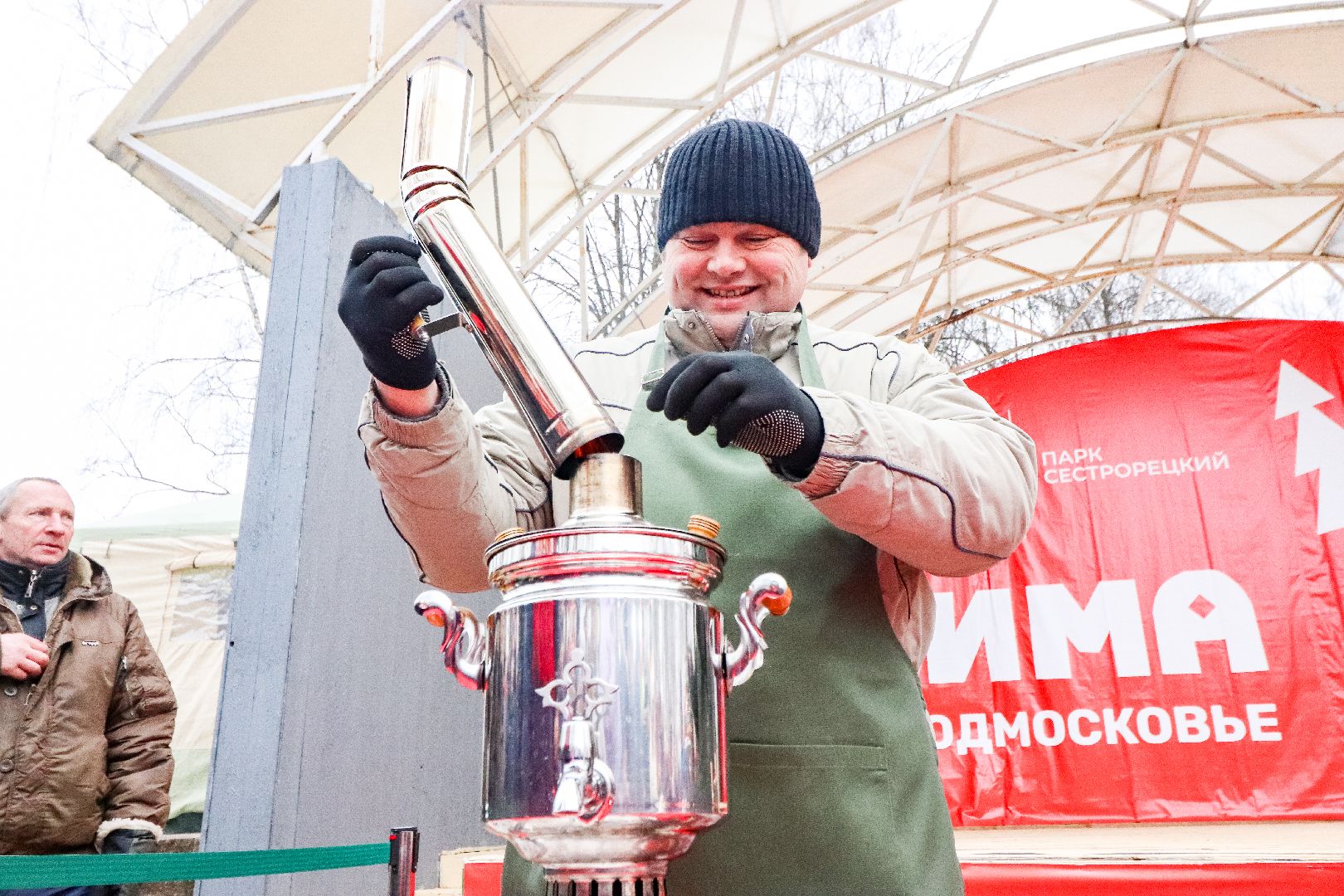 зима в Подмосковье