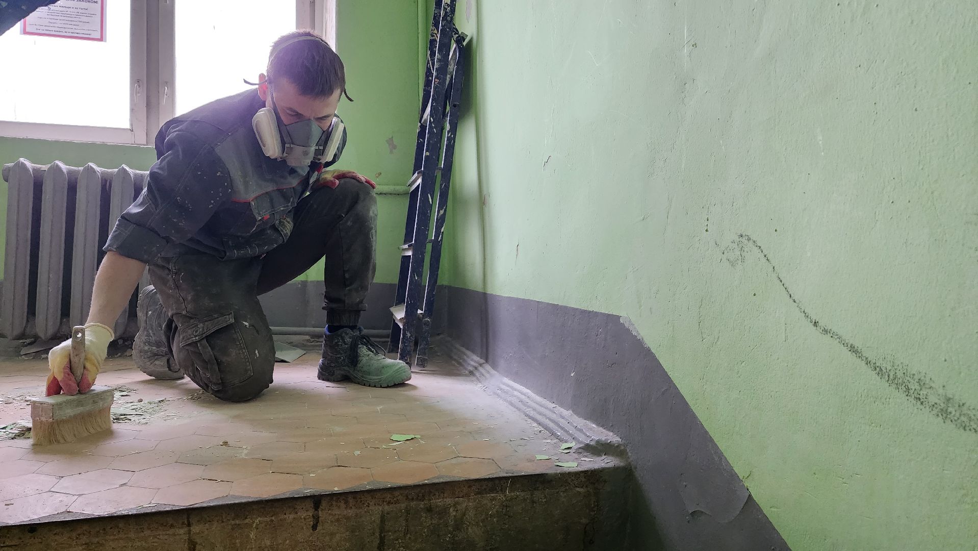 ремонт подъезда