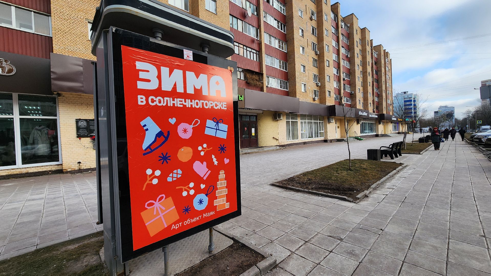 зима в Подмосковье