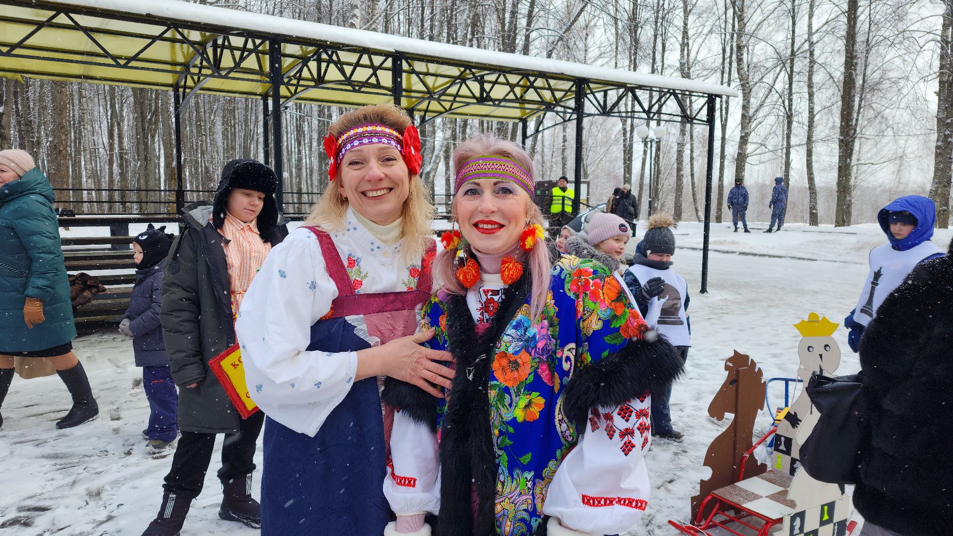 зима в Подмосковье