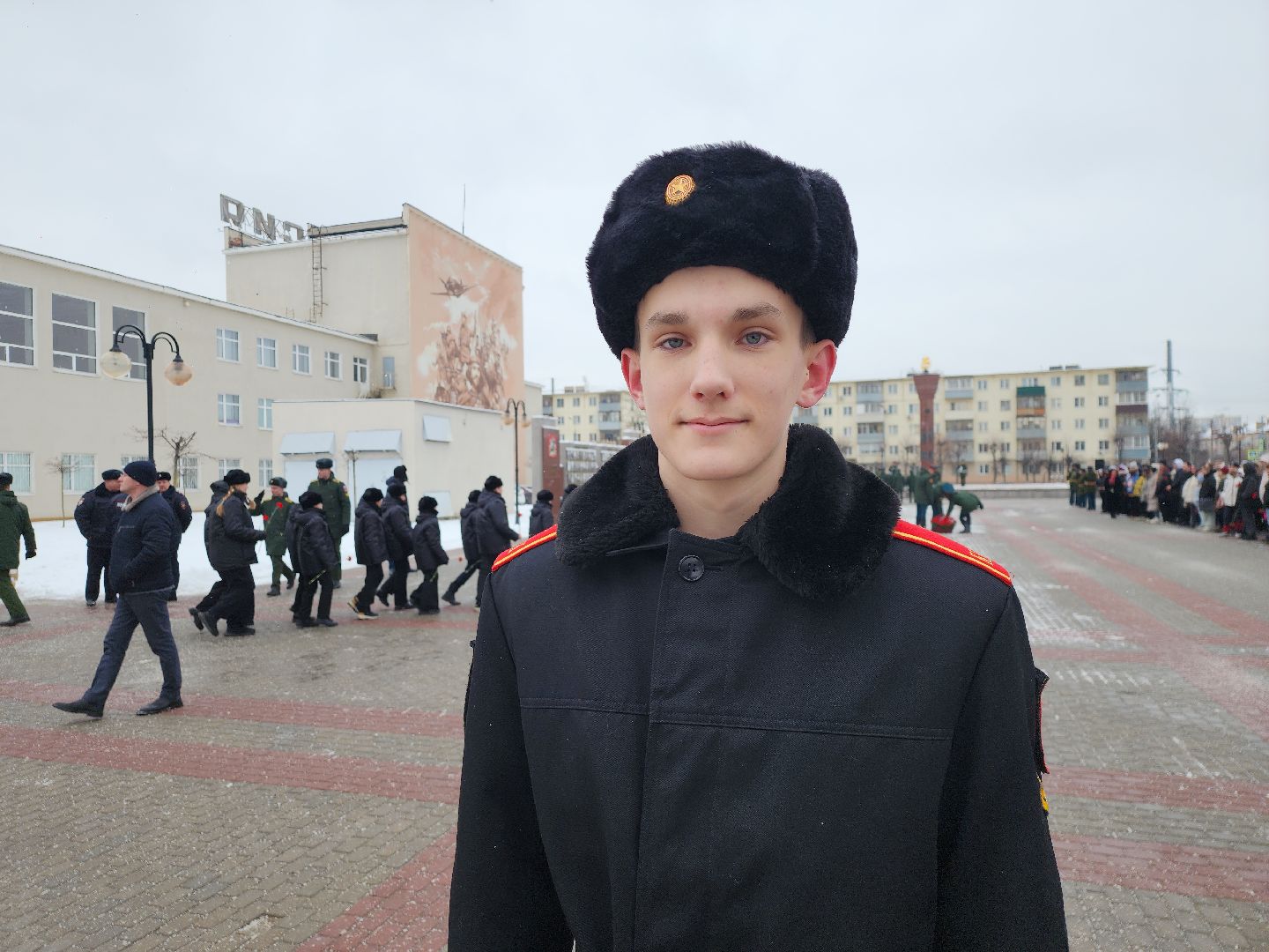 возложение цветов