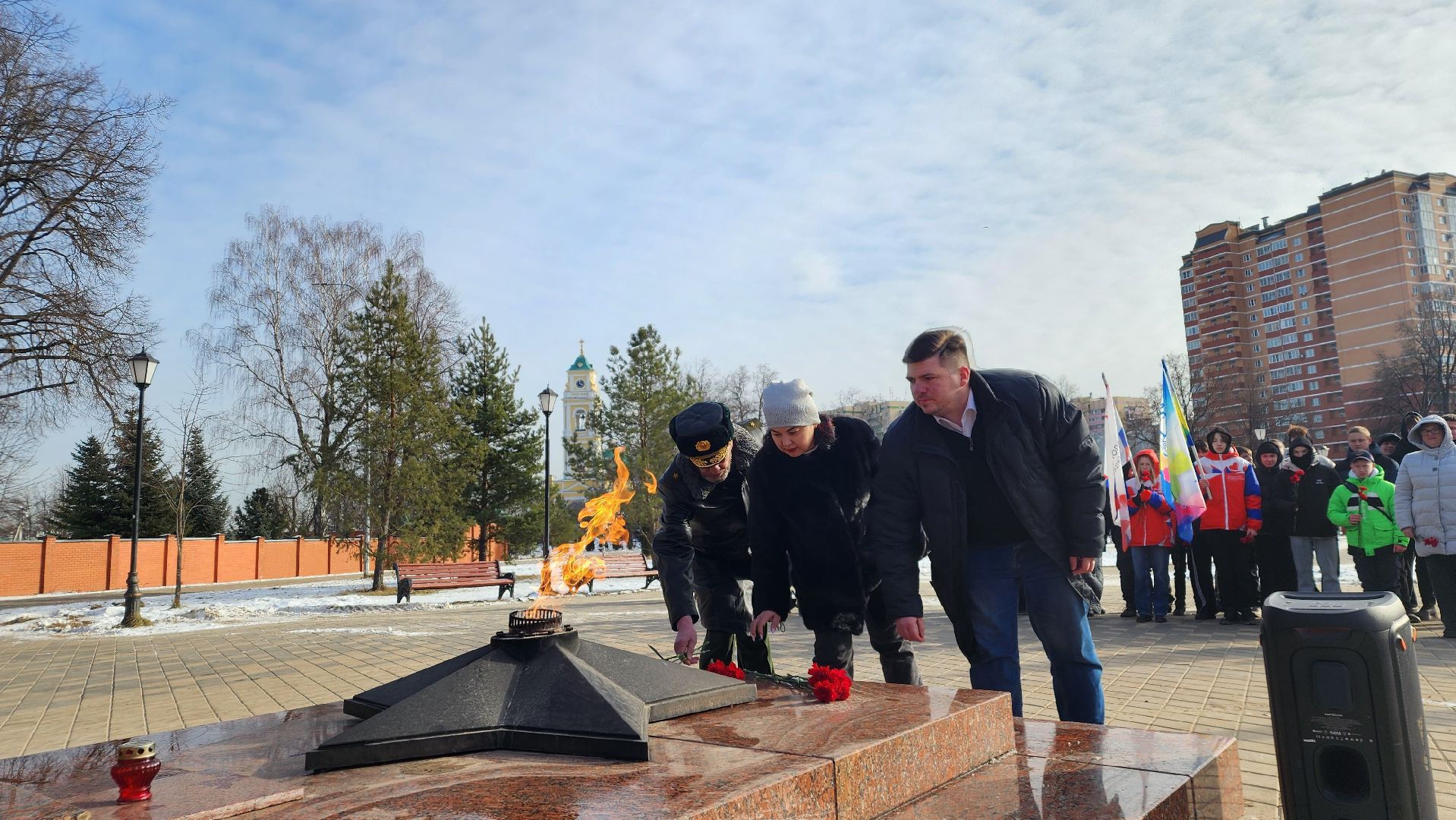 Волонтёры