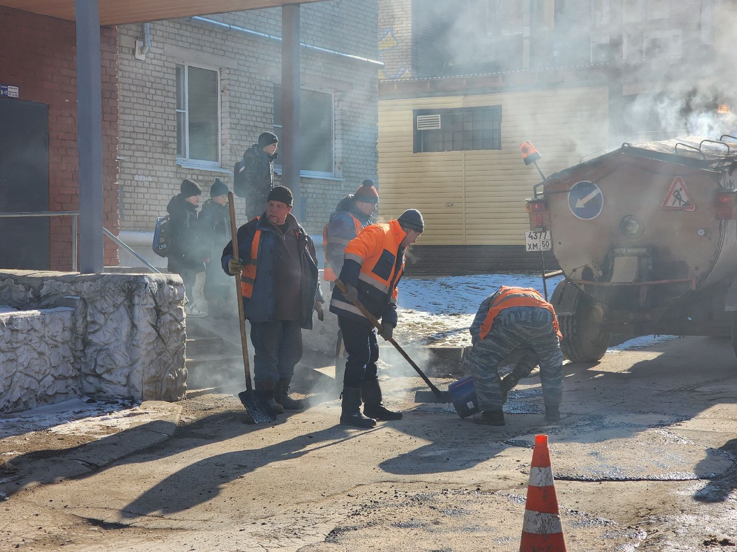 ямочный ремонт