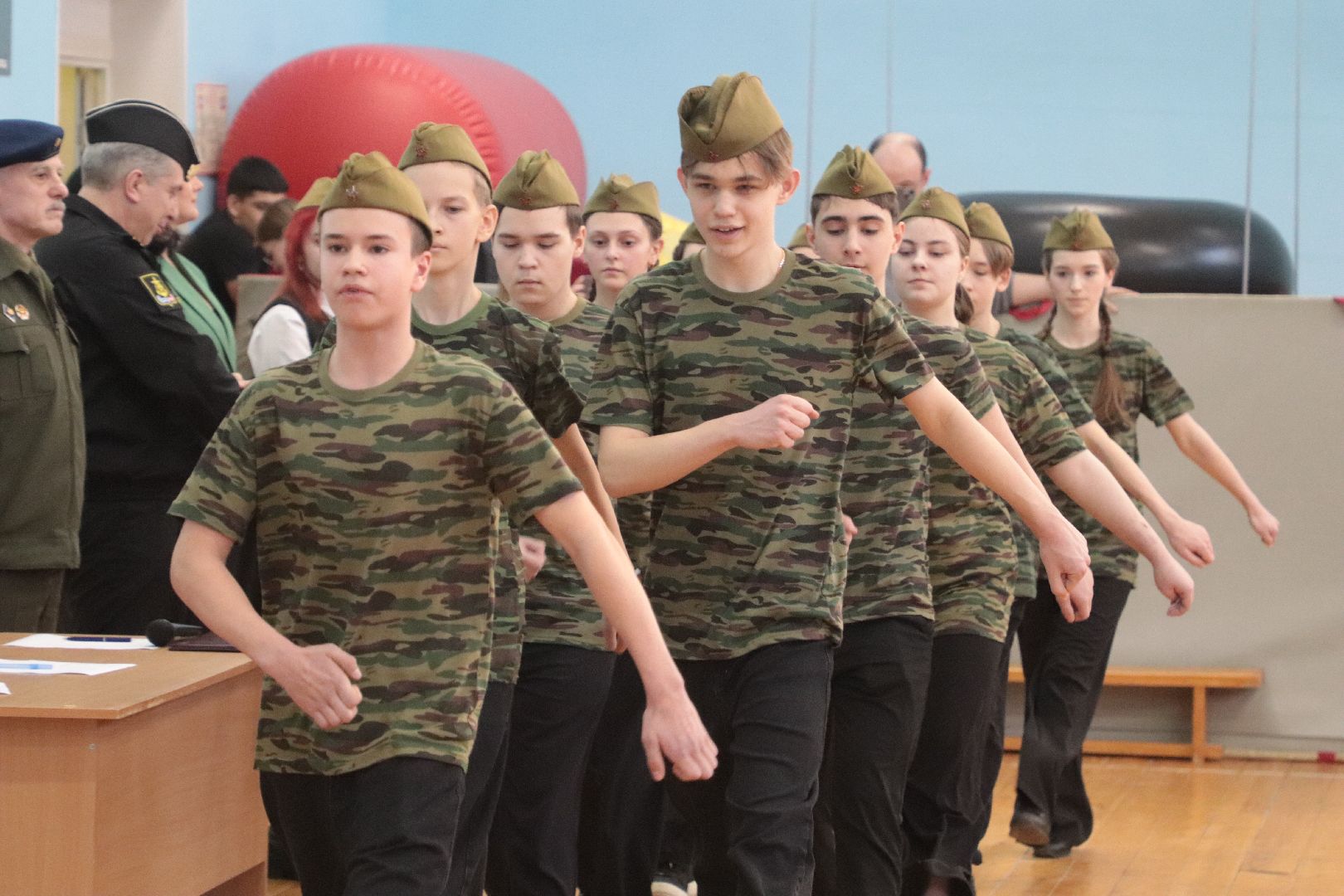 военно-патриотические соревнования