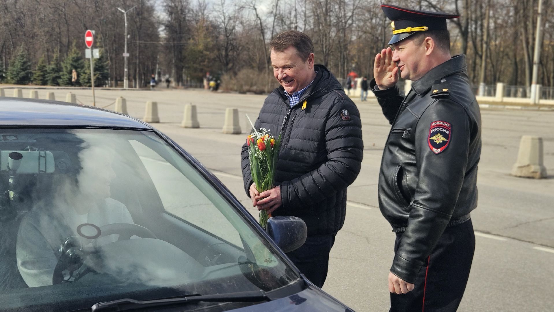 Цветы для автоледи