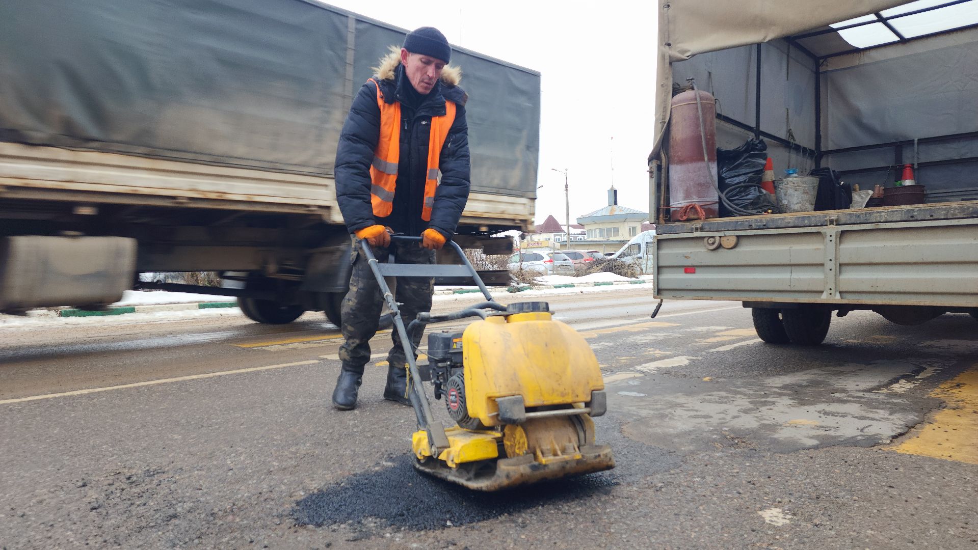 ямочный ремонт