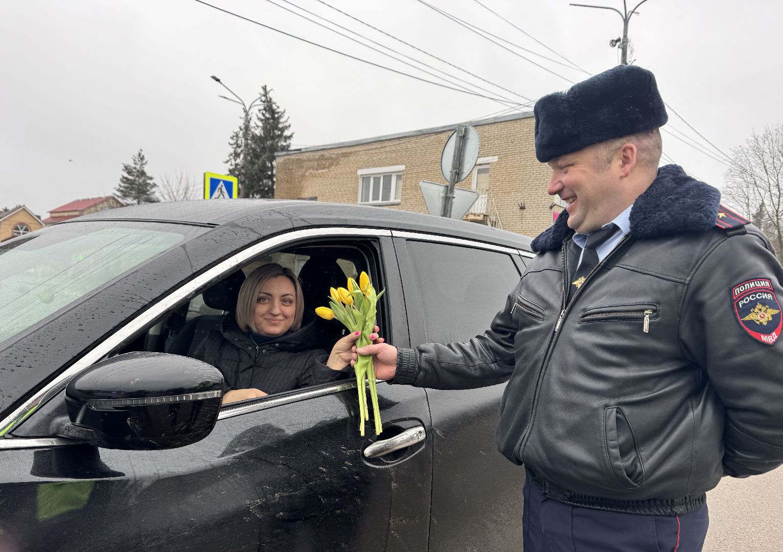 Цветы для автоледи