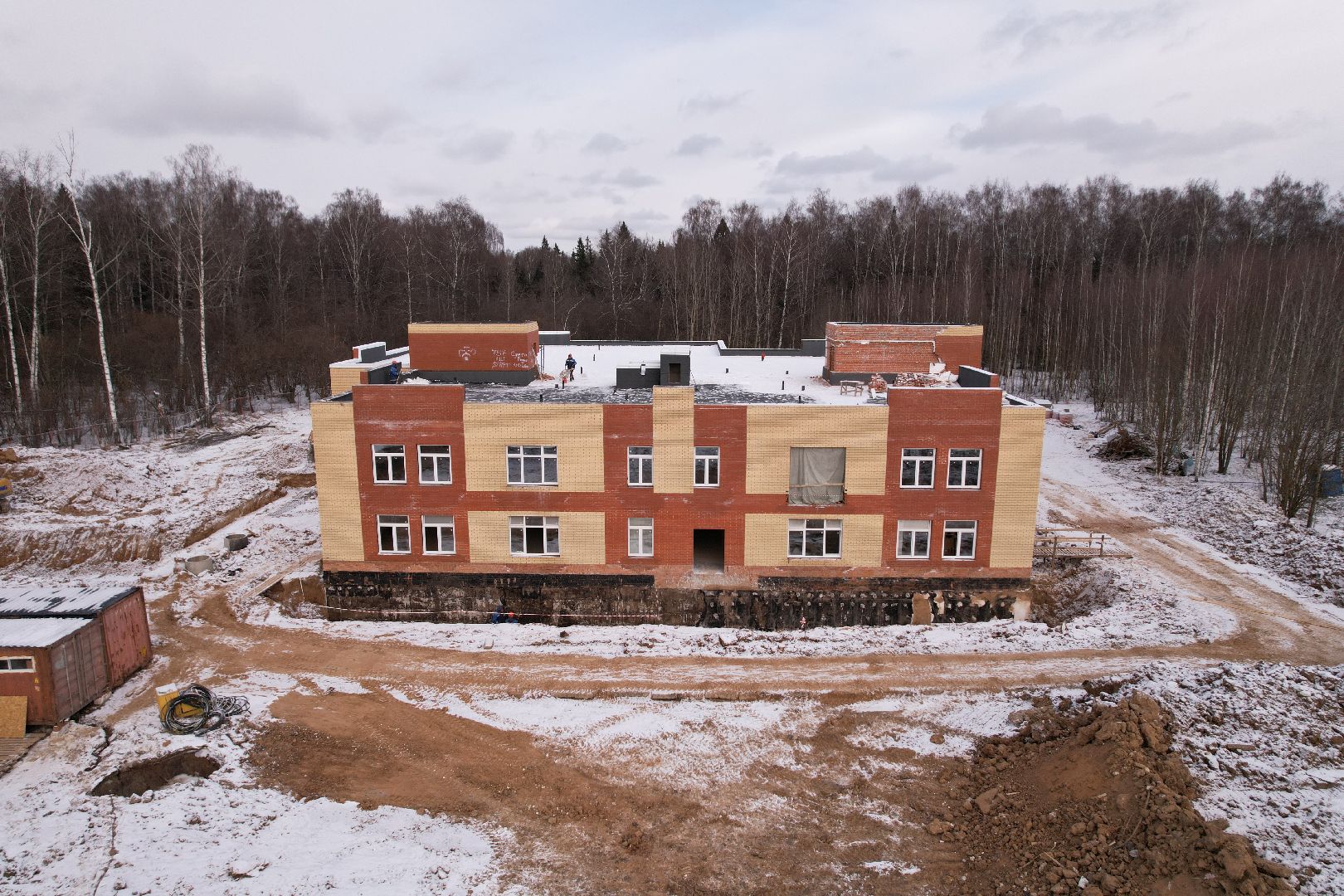 Строительство детского сада