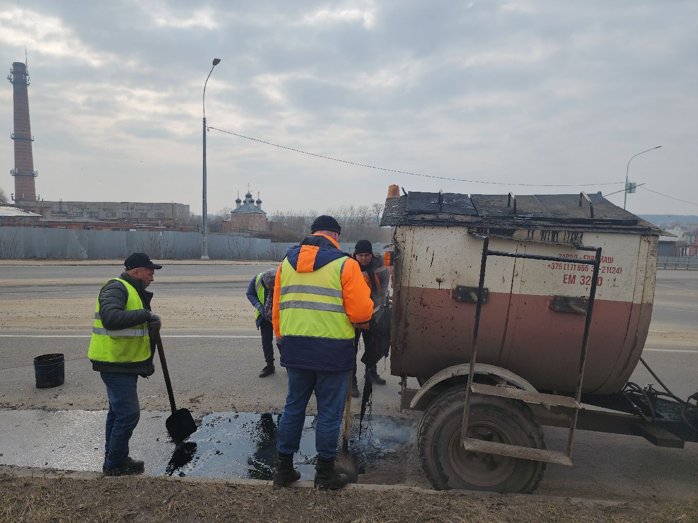 ямочный ремонт