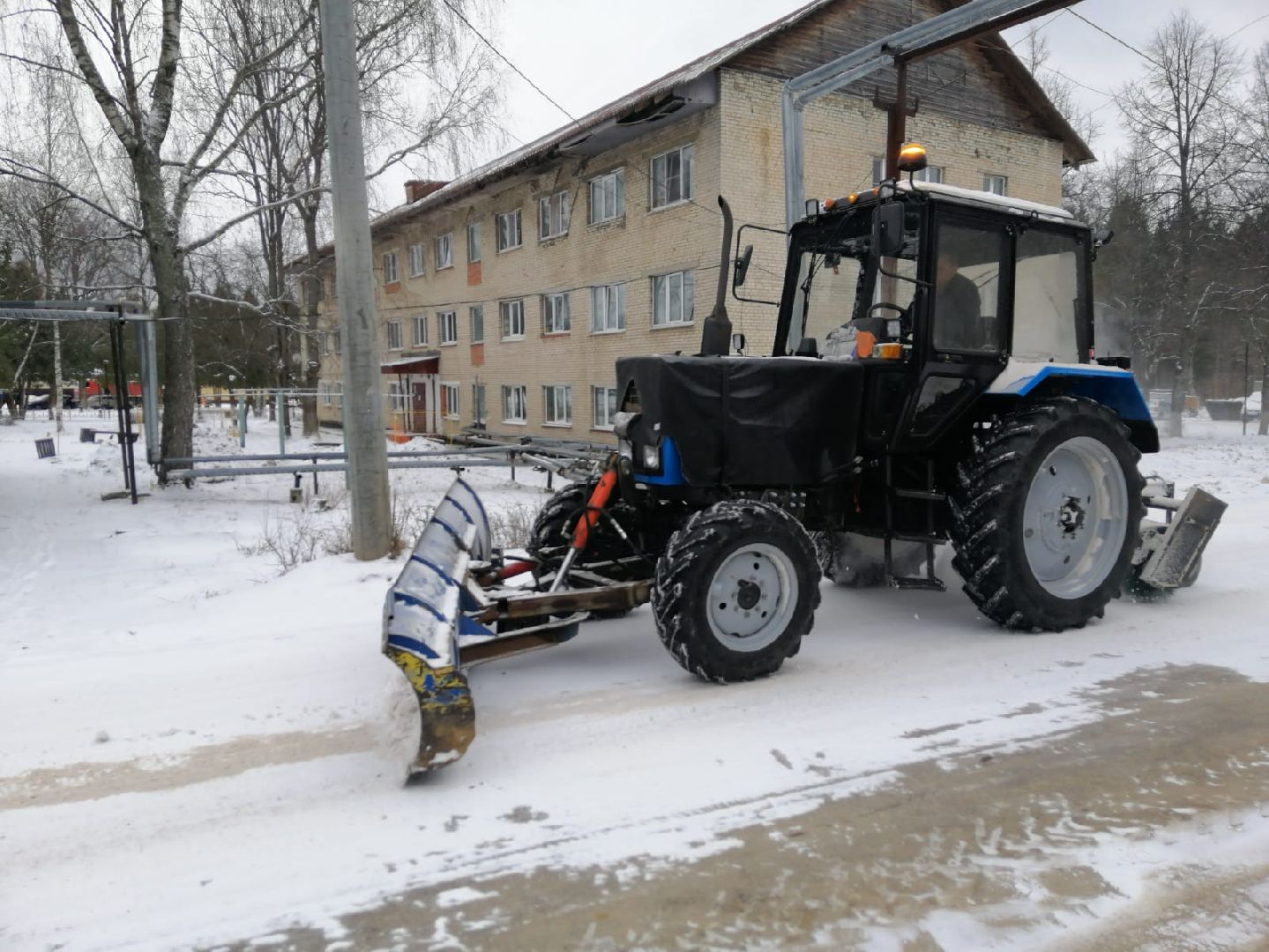 чистка снега