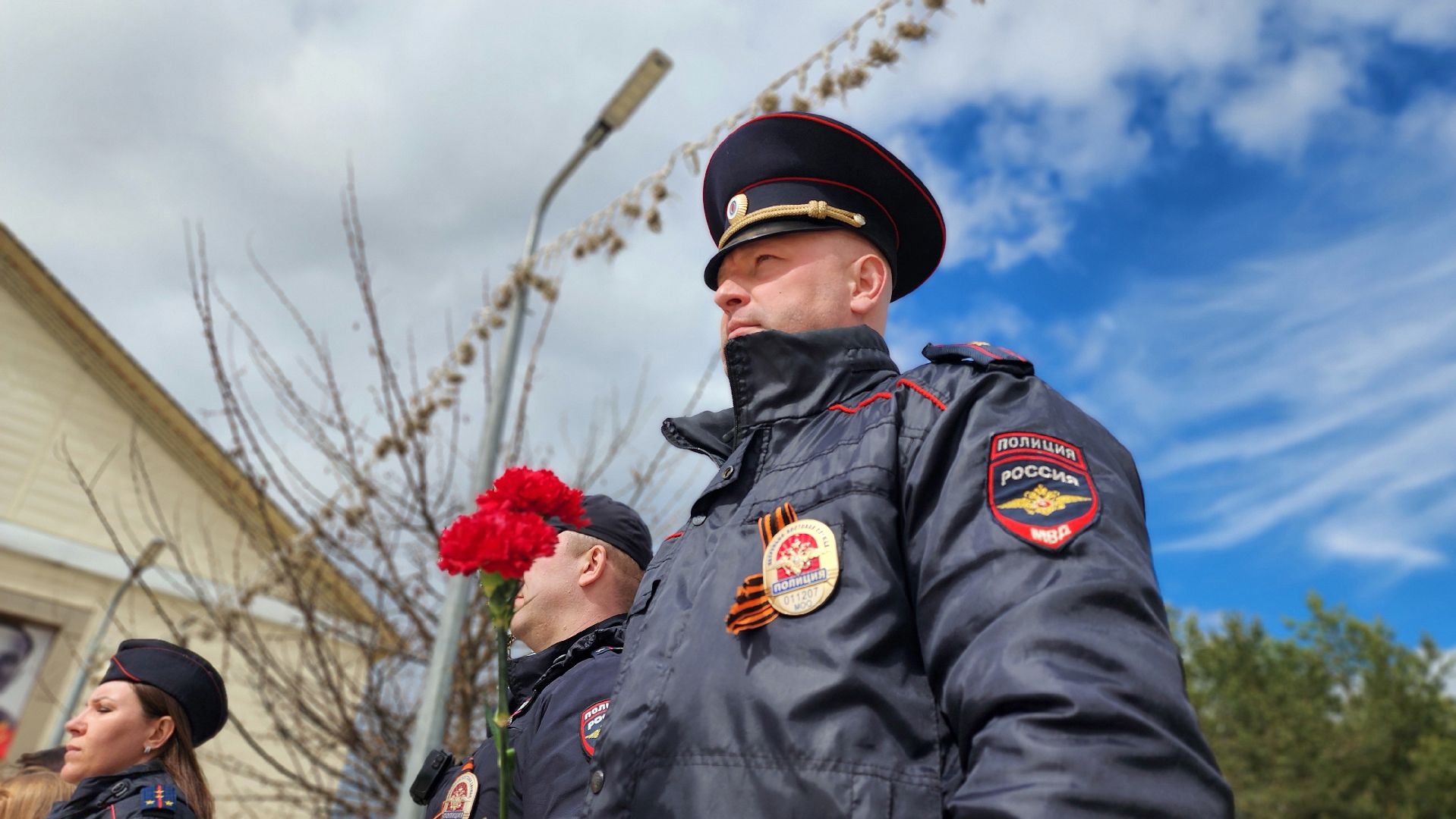 обед