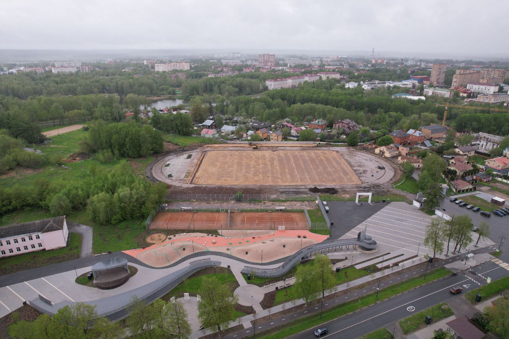 ремонт стадиона