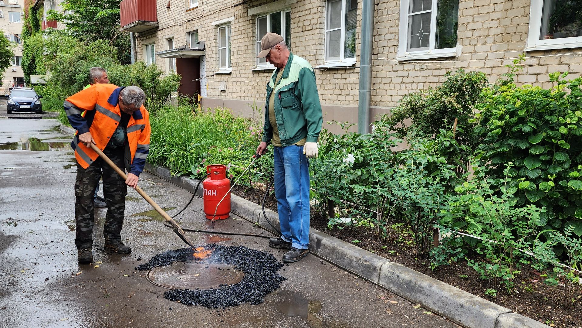 ямочный ремонт