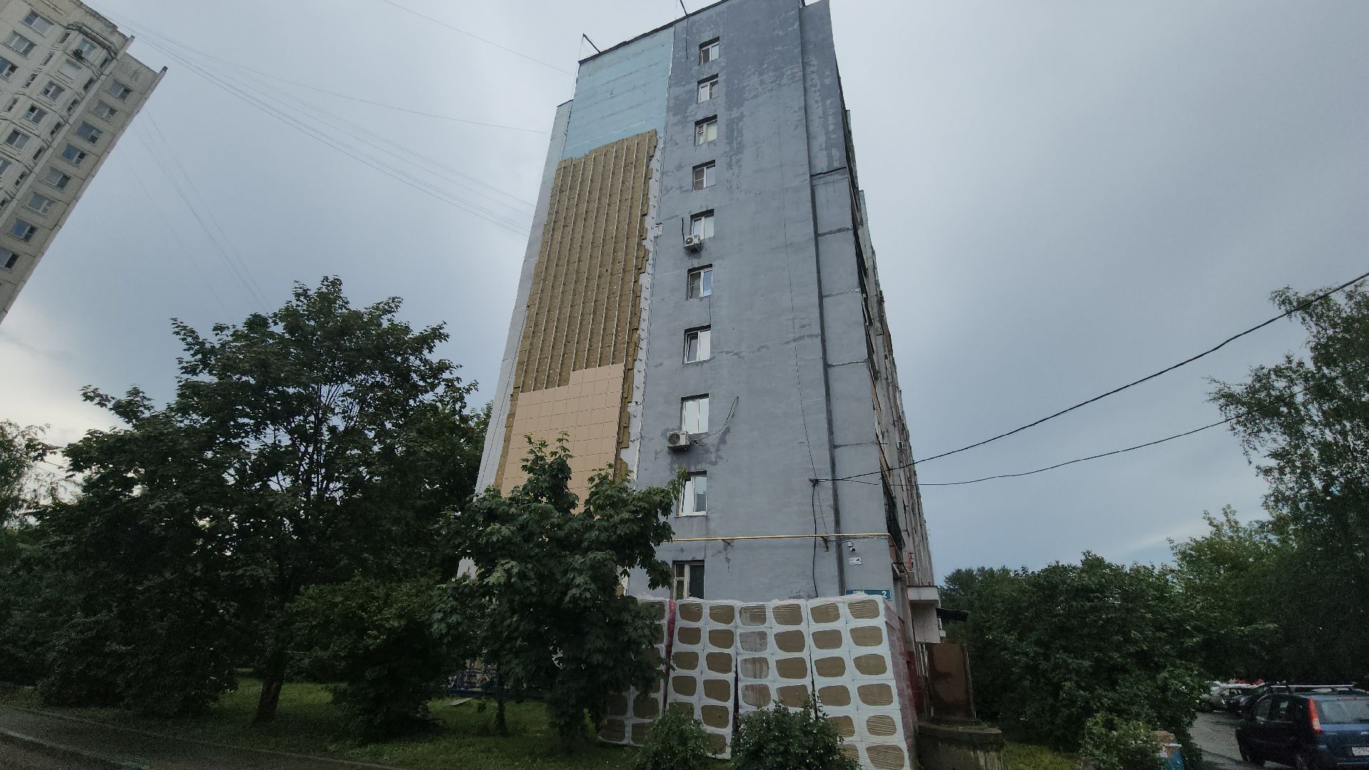 ремонт фасада