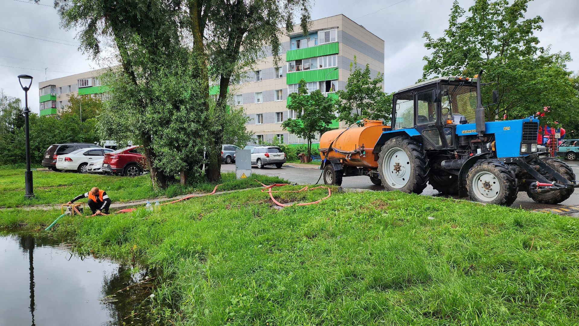 Ликвидация подтоплений
