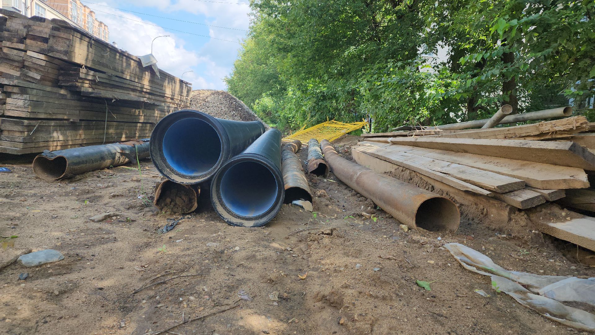 Замена труб