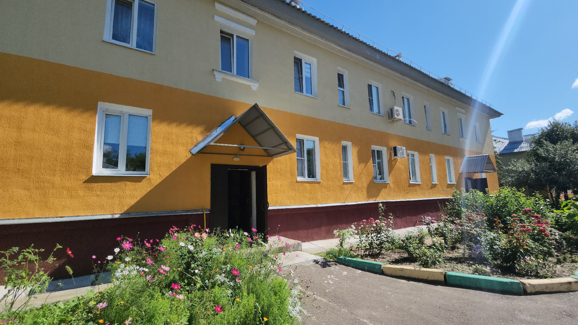 ремонт фасада