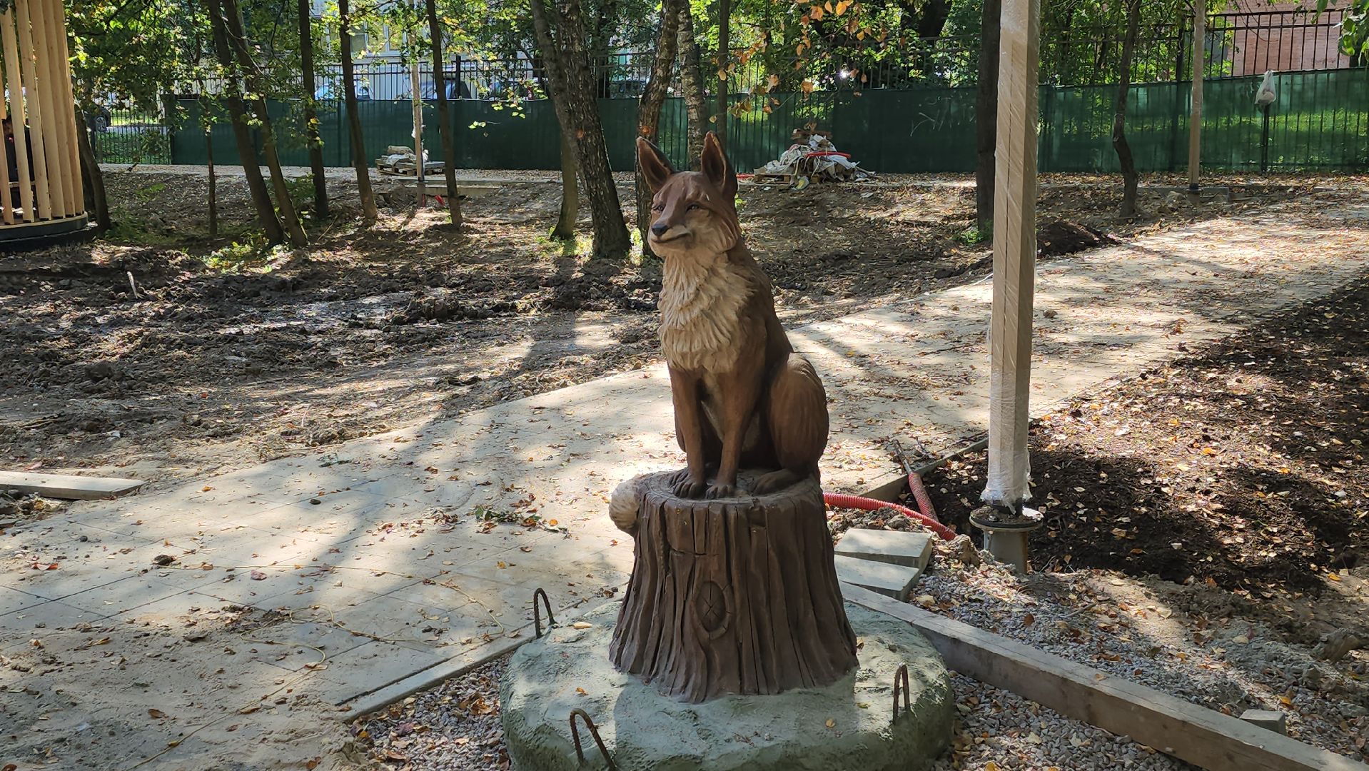 реконструкция парка питомник в серпухове
