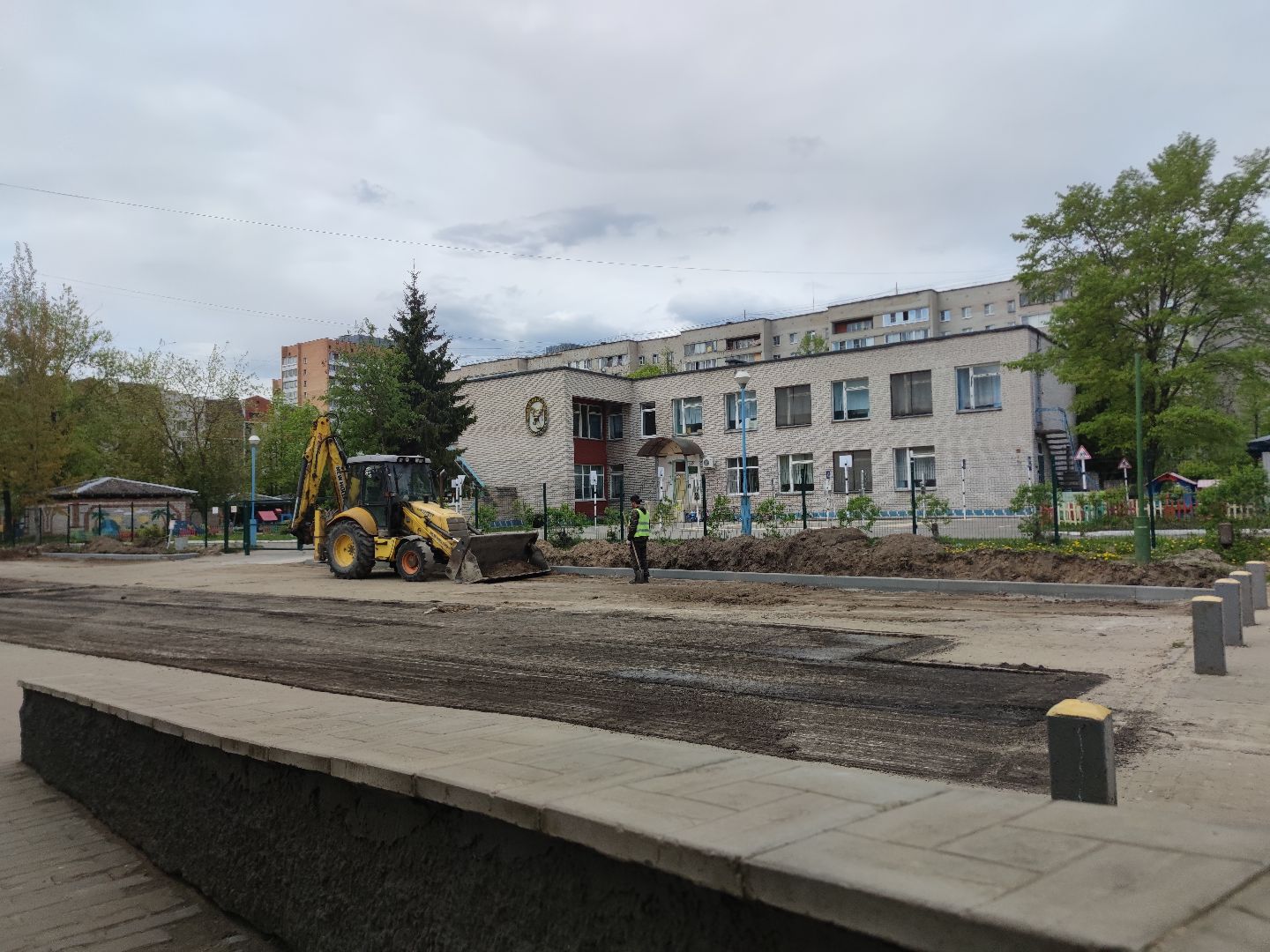 ремонт дороги