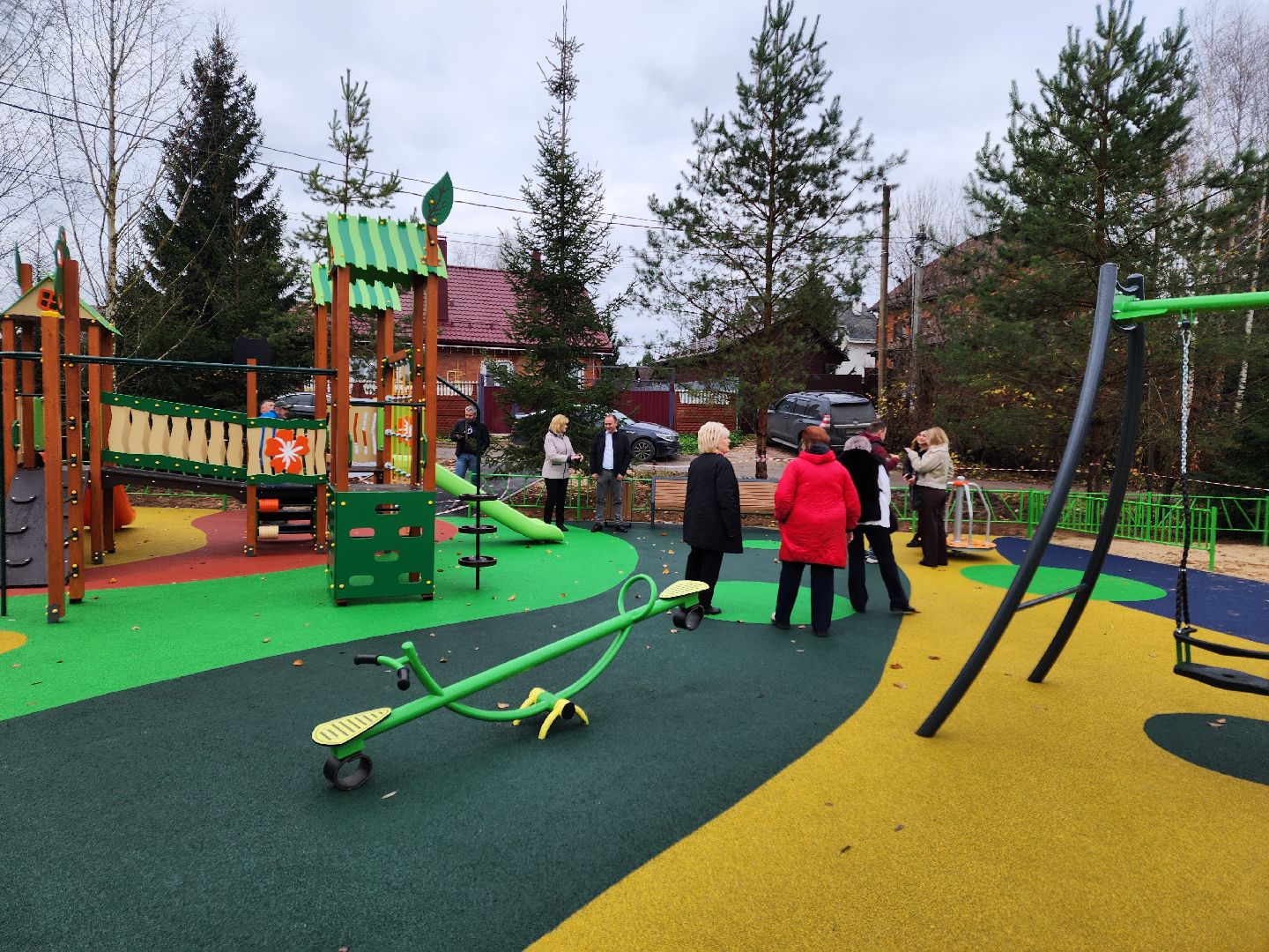 детская игровая площадка