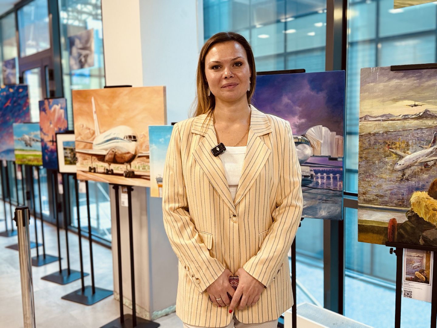 Искусство, вдохновлённое небом: аэропорт «Жуковский» превратился в выставочное пространство проекта «АвиаАрт»