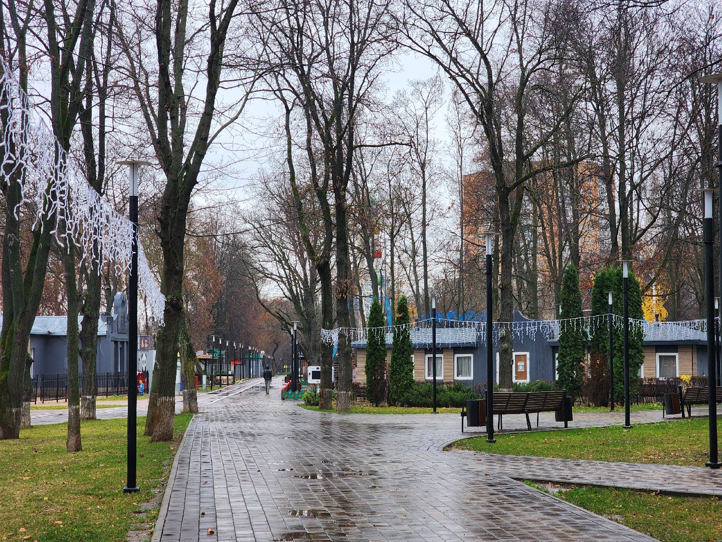 Парки Подольска активно готовятся к зимнему сезону
