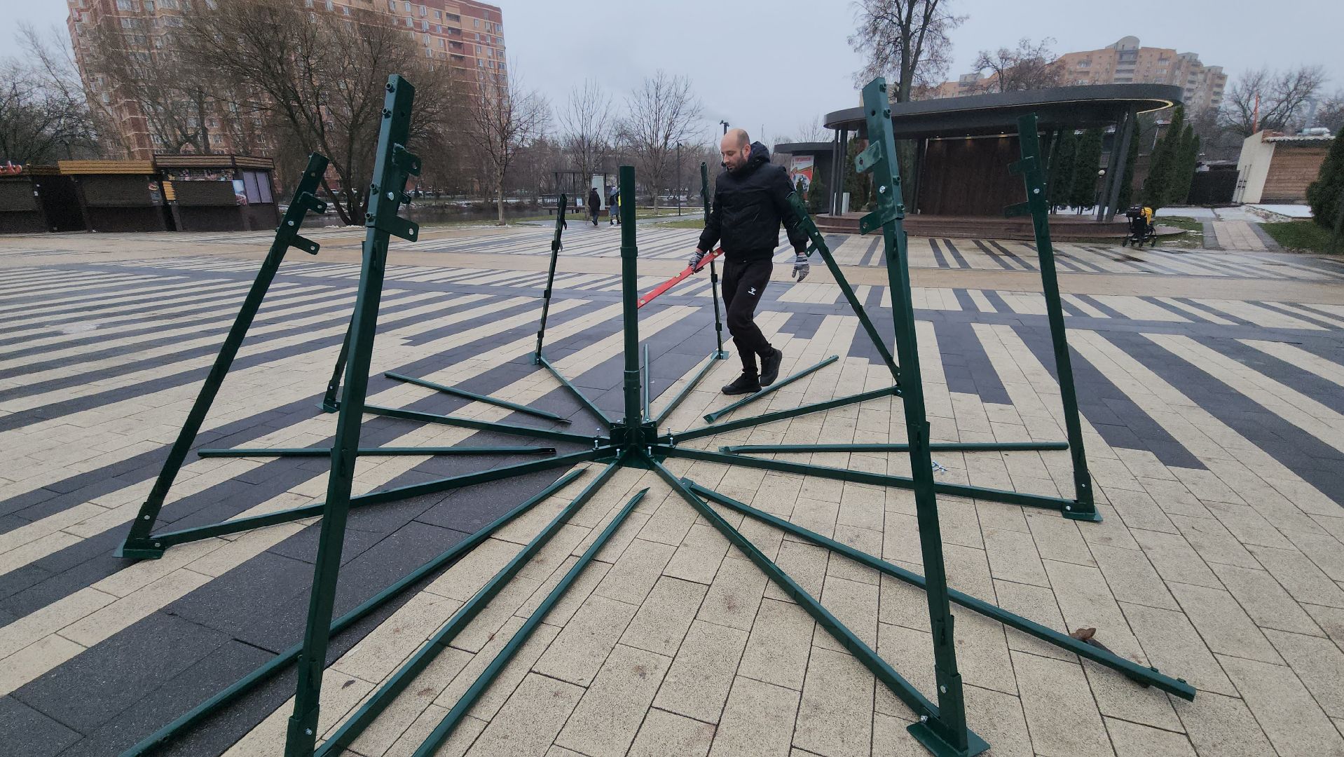 заливка катка