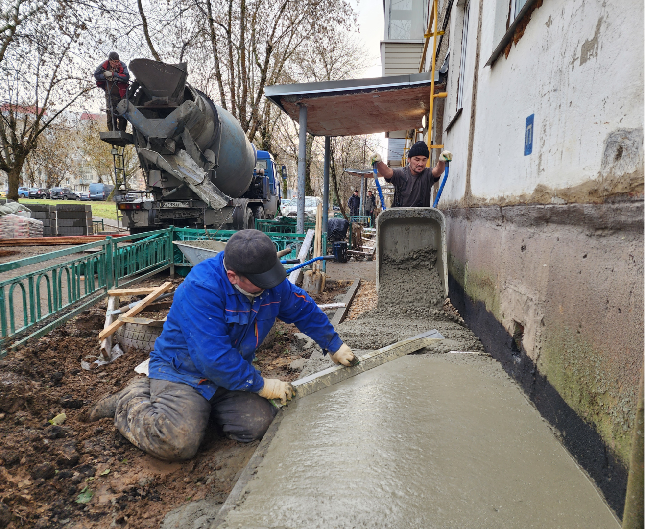 бетонирование