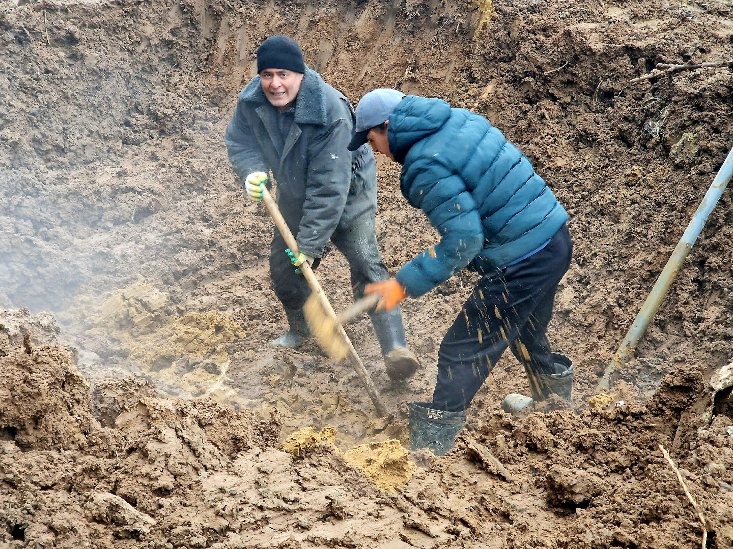 авария на трубопроводе