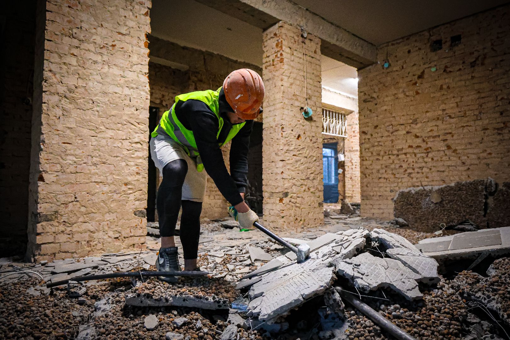 В Клину начался капитальный ремонт второго отделения лицея имени Д.И. Менделеева