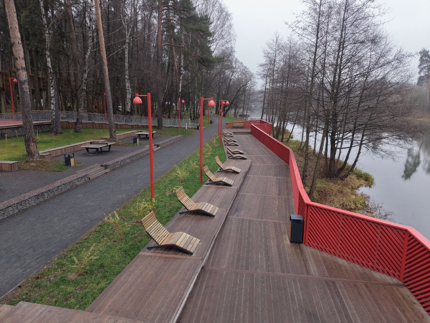 Благоустройство Вишняковского лесопарка