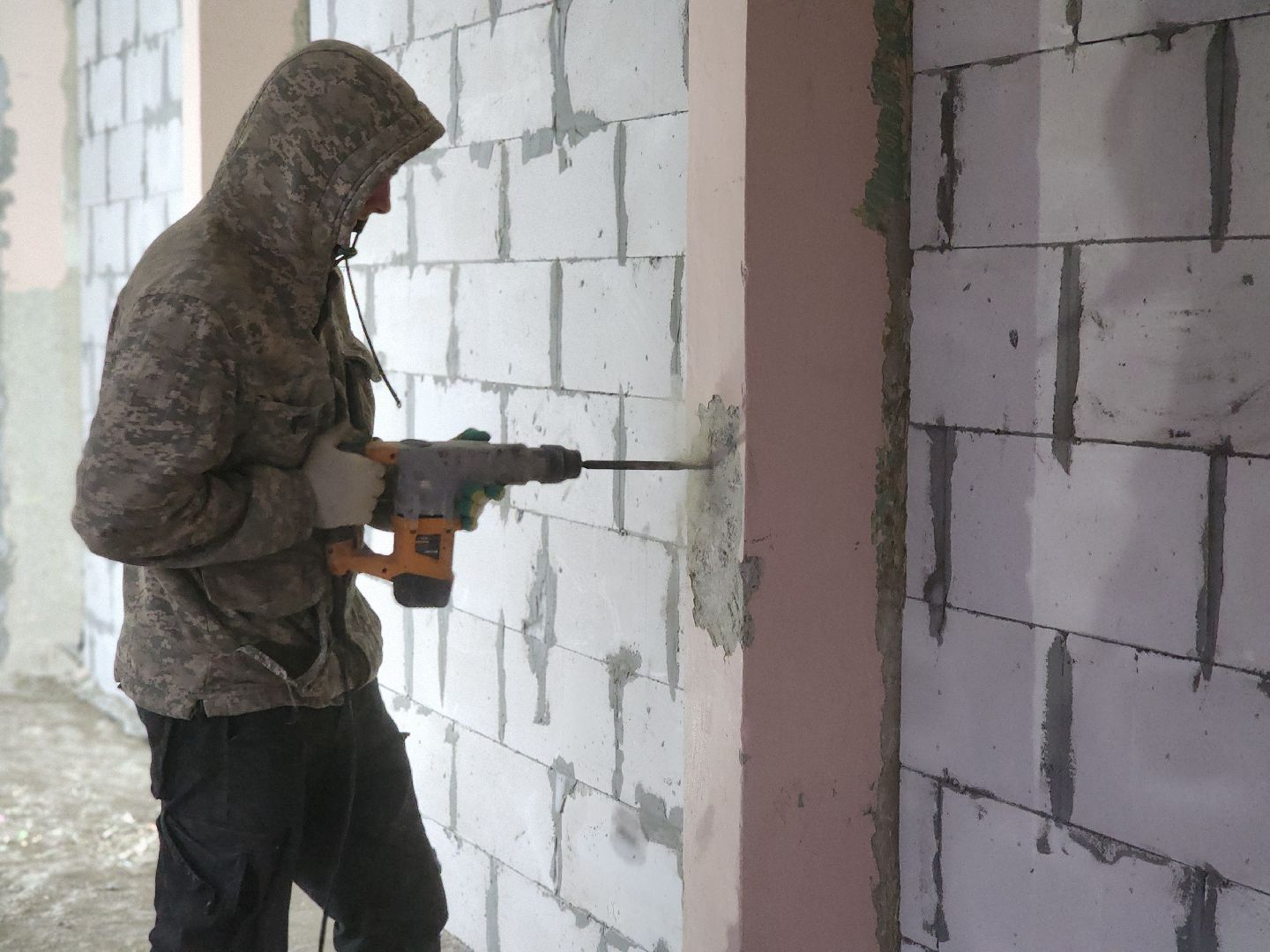 возведение стен