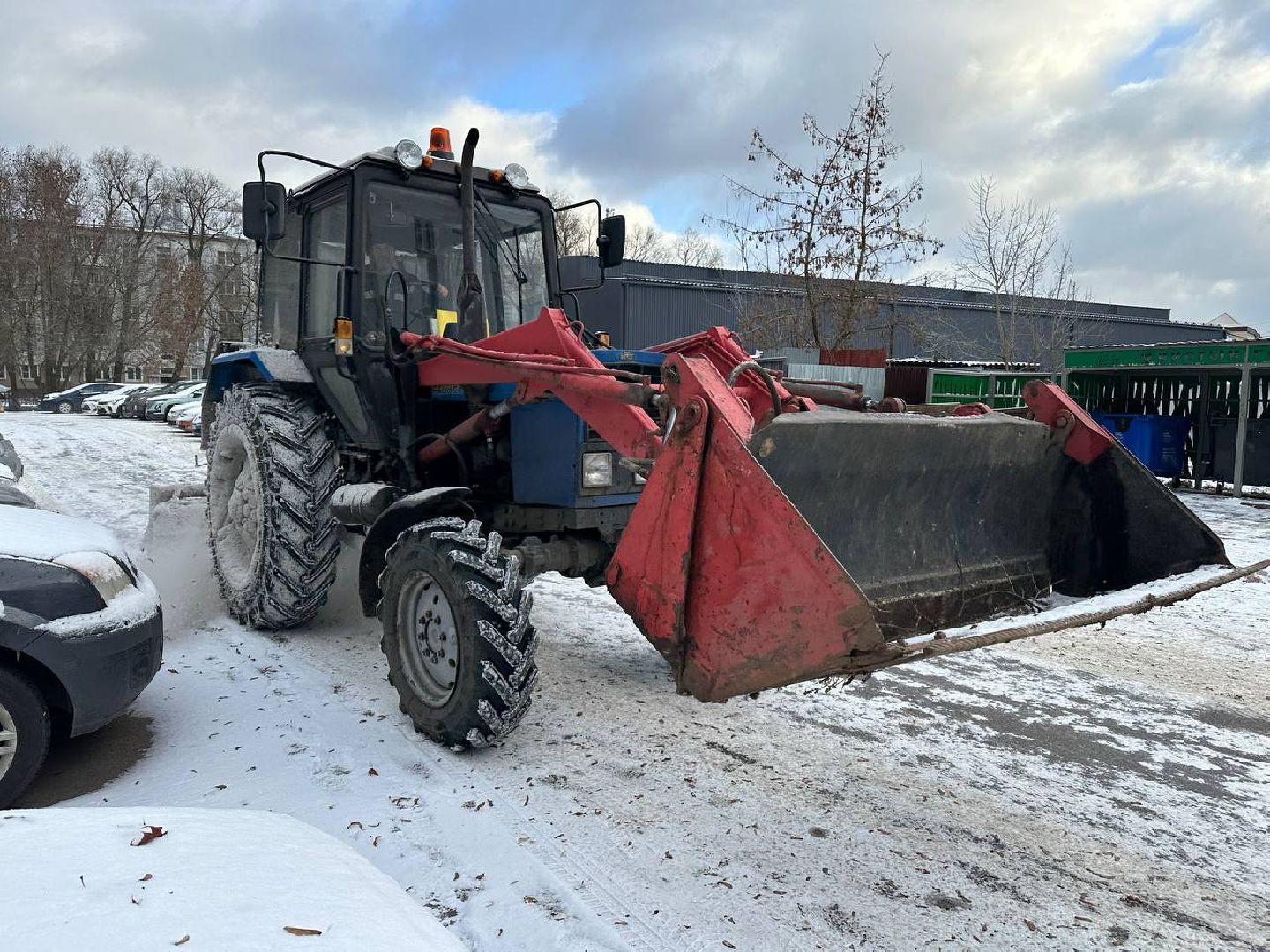 уборка снега