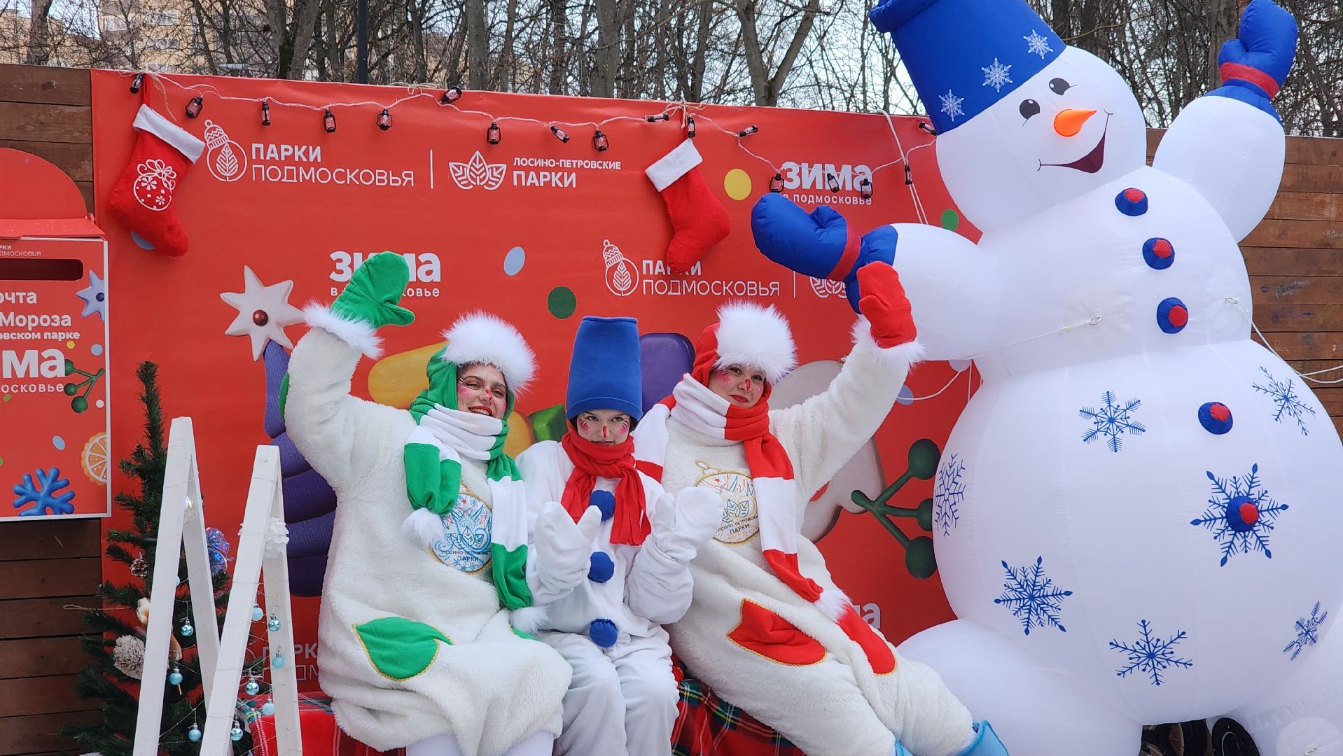 зима в подмомсковье