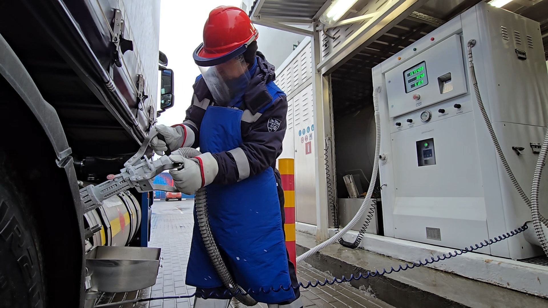 криогенная газозаправочная станция