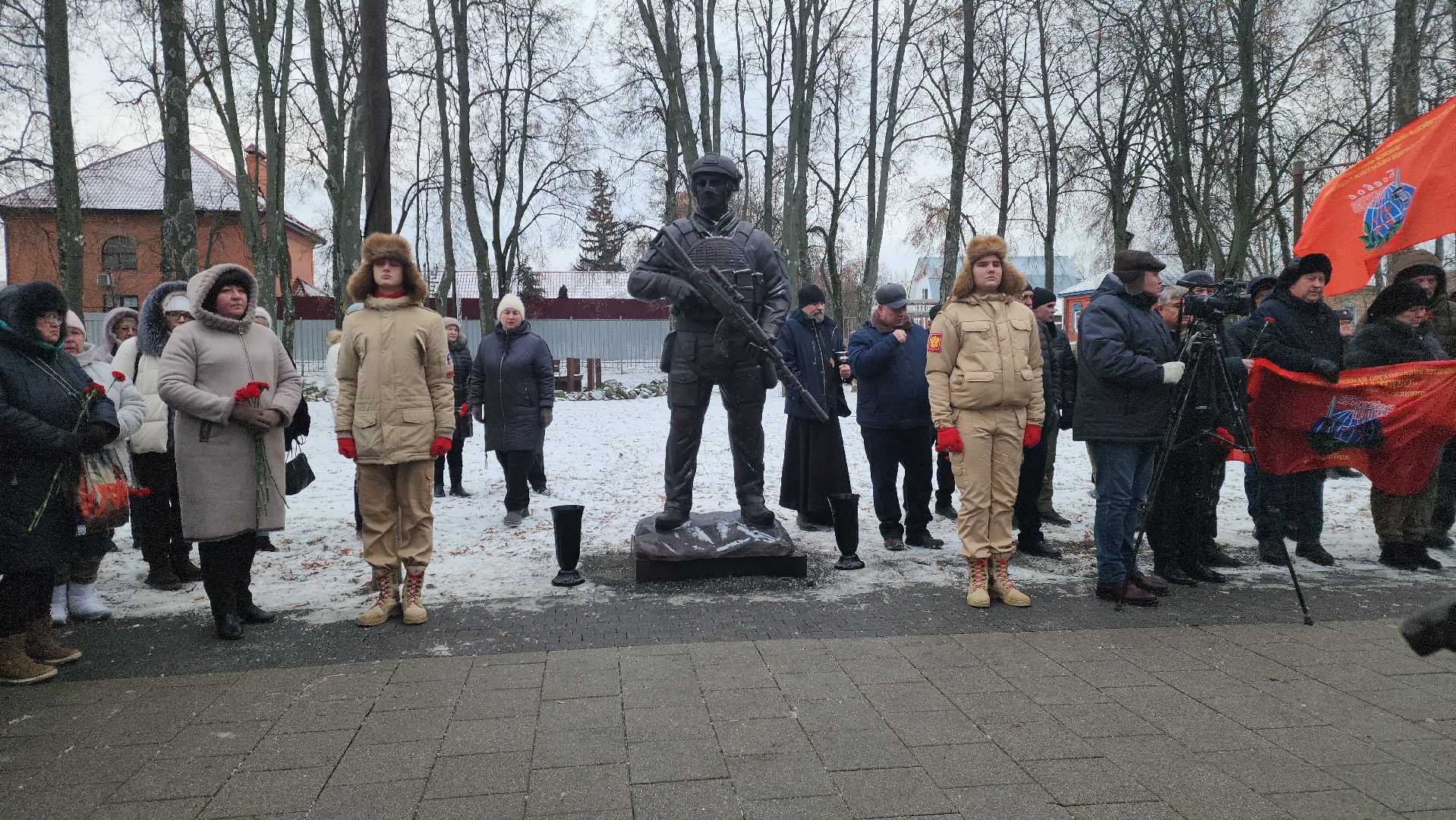 Открытие памятников погибшим в СВО